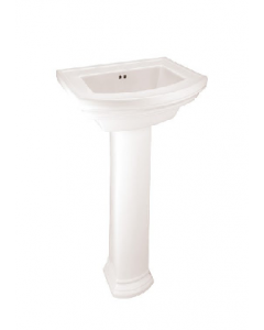 White Piamonte Basin & Ped (Each)