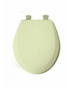 16 in. X 14 in. Wood Round Toilet Seat (Each)