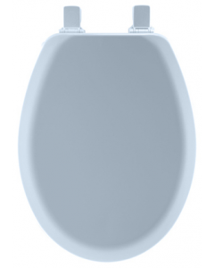 16 in. X 14 in. Wood Round Toilet Seat (Each)