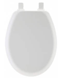 16 in. X 14 in. Wood Round Toilet Seat (Each)