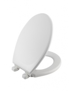 16 in. X 14 in. Plastic Round Toilet Seat (Each)