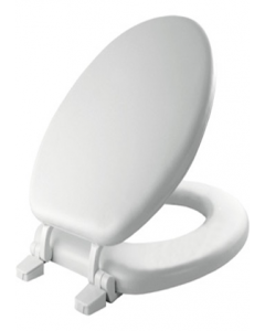 16 in. X 14 in. Wood Round Toilet Seat (Each)