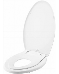 18 in. X 14 in. Plastic Elongated Toilet Seat (Each)