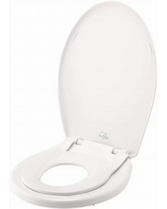 16 in. X 14 in. Plastic Round Toilet Seat (Each)