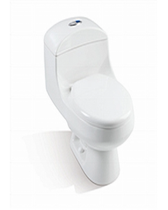 1 pc White Montecarlo Round Toilet (Each)