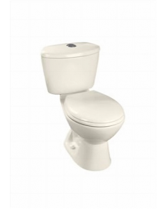 2 pc. Bone Single Flush Round Avanti Toilet (Each)