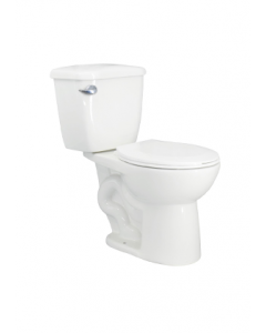 2 pc. White Single Flush Round Pekano Toilet (Each)