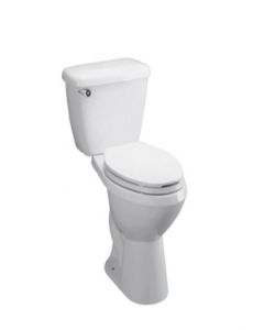 2pc White Aquajet Elongated Toilet (Each)
