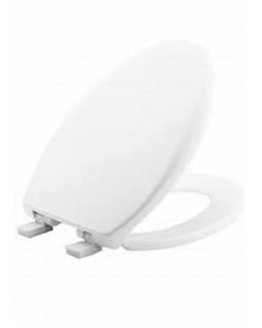 18 in. X 14 in. Plastic Elongated Toilet Seat (Each)