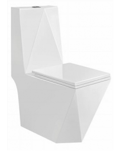 1 pc. White Top Flush Toilet (Each)