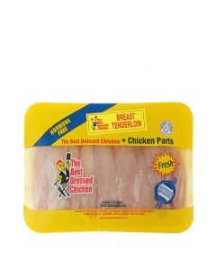 BD CHICKEN BREAST TENDERLOIN T/P vwt Approx. 0.6 Kg tray
