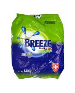 BREEZE DETERGENT MULTIACTIVE LEMON 1.8kg