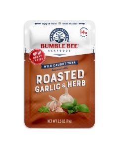 BUMBLE BEE TUNA ROAST GARLIC HERB 2.5oz