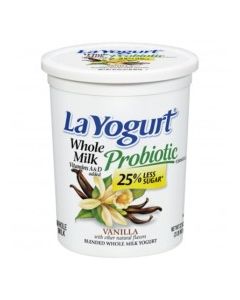 LA YOGURT WHOLE MILK VANILLA 32oz