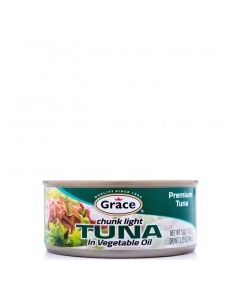 GRACE TUNA CHUNK LIGHT VEG OIL 5oz