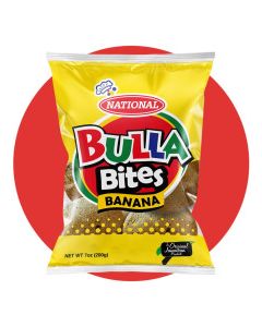 NATIONAL BULLA BITES BANANA 200g