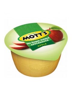 MOTTS APPLE SAUCE NO SUGAR ADDED 3.9oz