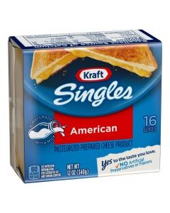 KRAFT SINGLES AMERICAN 12oz