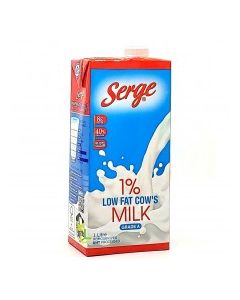 SERGE COWS MILK 1% LF 1L