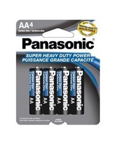 PANASONIC BATTERY AA4 4pk