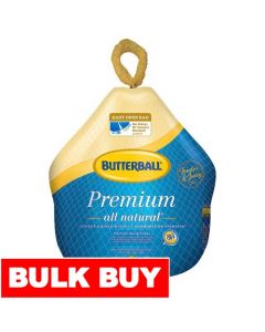 Butterball Whole Young Turkey 6.3 kg - 7.2 kg / 14 lb - 16 lb