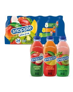 Snapple Fruit Flavored Juice 24 Units / 591 mL / 20 oz