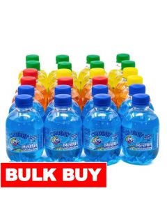 Chubby Carbonated Drink with Assorted Flavors 24 Units / 250 mL / 8.45 oz