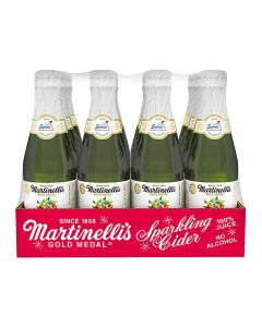 Martinelli's Sparkling Cider 100% Apple Juice 12 Units / 250 mL / 8.4 oz