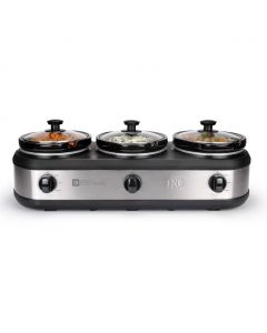 TRU Trio Buffet Slow Cooker 7.09 L / 7.5 qt