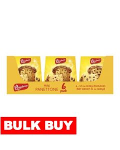 Bauducco Mini Panettone and Chocottone 6 Units 80 g / 2.8 oz