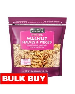 Selection Walnuts Halves and Pieces 1.13 kg / 40 oz