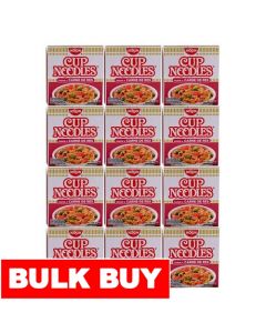 Nissin Cup of Noodle Beef 12 Units / 64 g / 2.25 oz