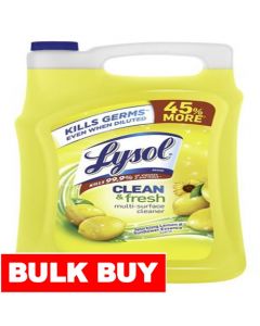 Lysol Clean and Fresh Multi-Surface Cleaner 6.21 L / 210 oz