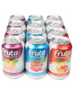 Fruta Juices Assorted Cans 12 Units / 315 mL / 10.7 oz