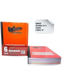 John Dickinson Hard Cover Notebook 6 Units