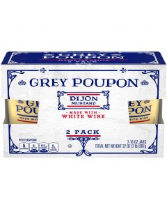 Grey Poupon Dijon Mustard 2 Units / 454 g / 16 oz