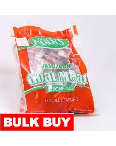 Golden Park's Fresh Goat Bone In Cubes Bag 1 kg / 2.2 lb
