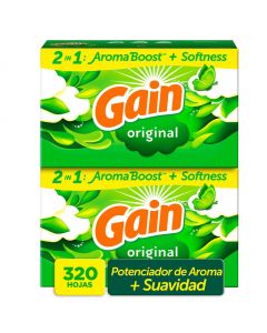 Gain Dryer Sheets with Fragrance 320 Count