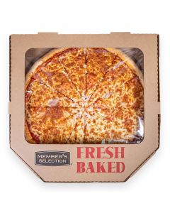 Selection Whole Cheese Pizza 45.7 cm / 18" Fresh Baked 6 Slices