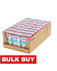 Serge Island 1 % Low Fat Milk 24 Units / 250 mL / 8.4 oz