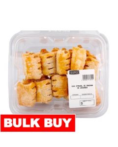 Selection Freshly Baked Apple Mini Strudels 20 Units