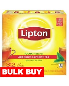 Lipton Yellow Label Black Tea Sachets 312 Units / 2.2 g / 0.07 oz