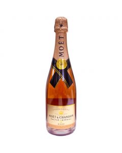 Moët & Chandon Sparkling Wine Rosé Champagne Nectar Impérial 750 mL / 25.36 oz