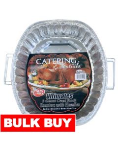 Catering Essentials Oval Roaster With Handle 3 Units