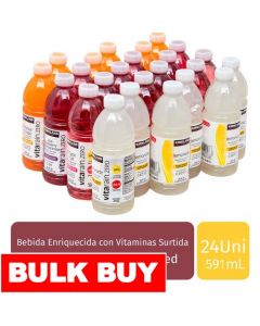 Kirkland Vitarain Zero Vitamin Enhanced Water Beverage 24 Units / 591 mL / 20 oz