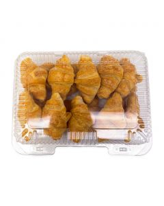 Selection Small Freshly Baked Croissants 18 Units