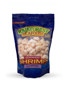 Rainforest Seafood Frozen Cooked Shrimp 41 / 908 g / 2 lb