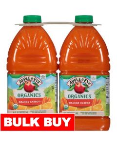 Apple & Eve Organic Orange Carrot Juice 2 Units / 2.84 L / 96 oz