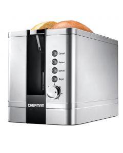 Chefman 2-Slice Stainless Steel Toaster with 7 Settings