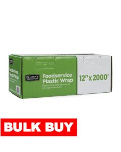 Selection Plastic Food Wrap 30.4 cm x 609.6 m / 12" x 2000'